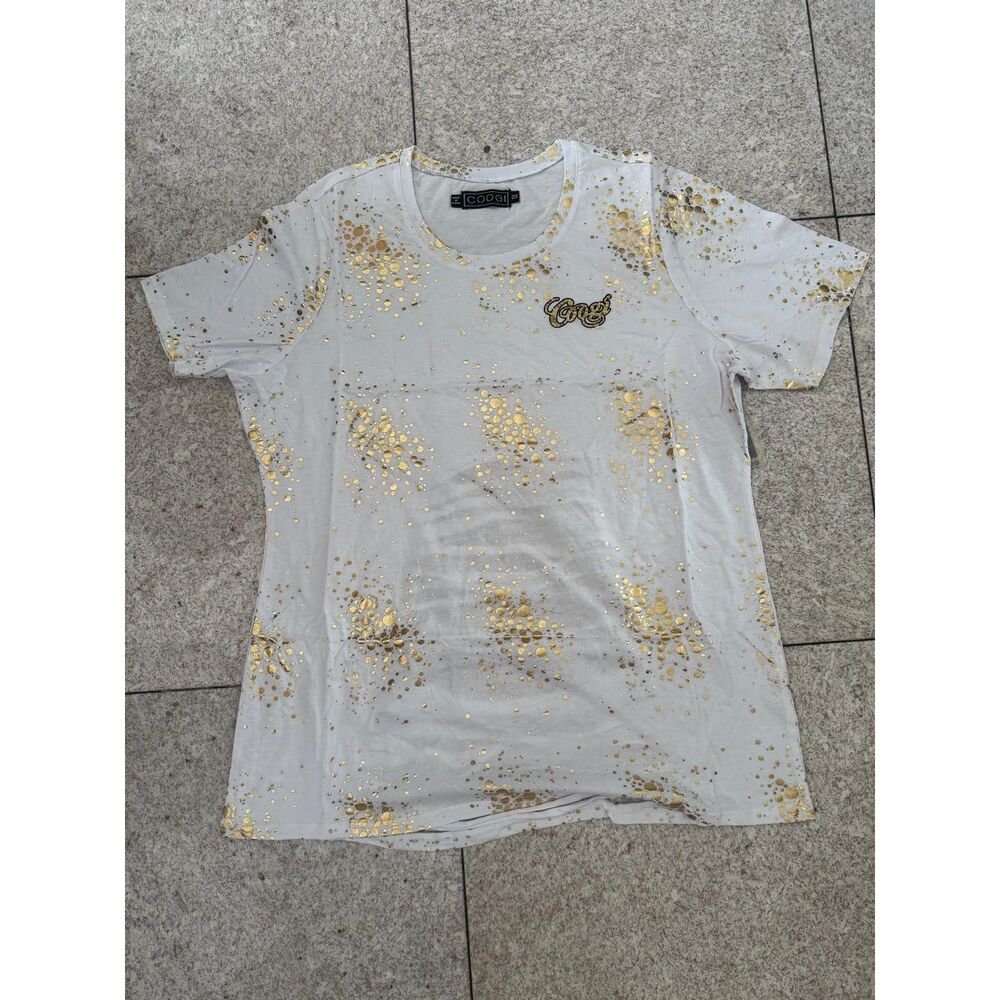 Coogi Ripped back Tee shirt (size 2X)
